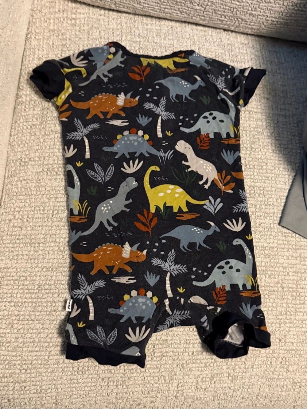 Little Sleepies Shorty Zippy 3-6m Around the World & Jurassic Jungle